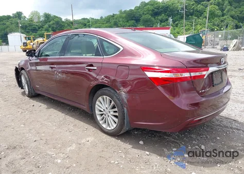 2015 Toyota Avalon Hybrid Xle Touring из США, поврежденный, VIN 4T1BD1EB1FU037682